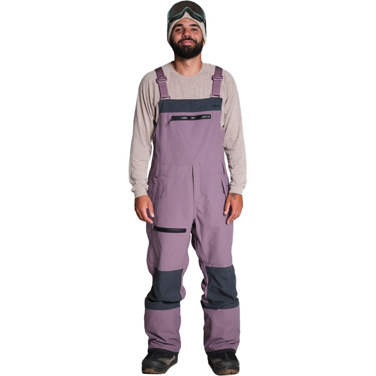 Trew Gear Men's Tatoosh Bib in Black Plum - Size: Small