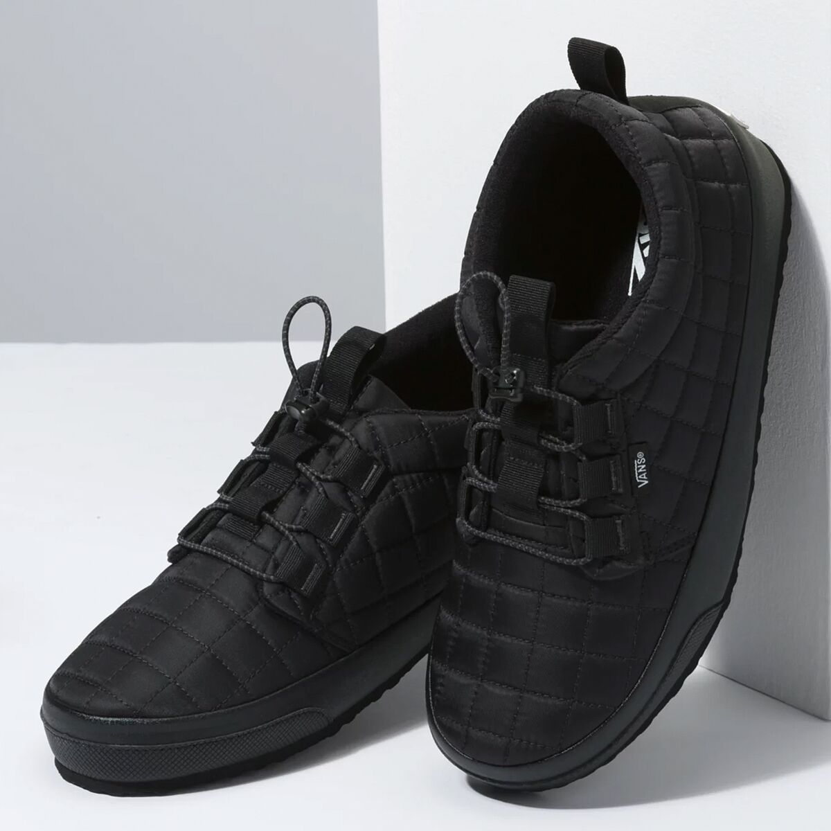 VANS Unisex Chukka Slip-Er Shoes Slip-Er 2 Checkerboard Shoe in Black / Classic White | Vans main image 3