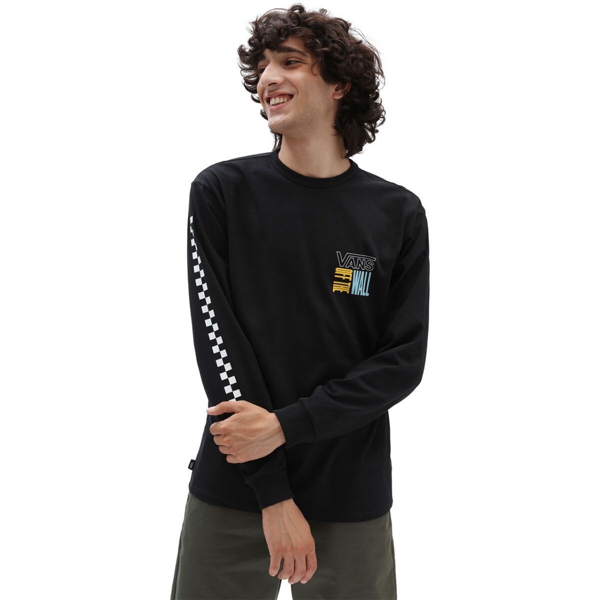 Vans Off The Wall Stacked Up Long-Sleeve T-Shirt - Men's - Men