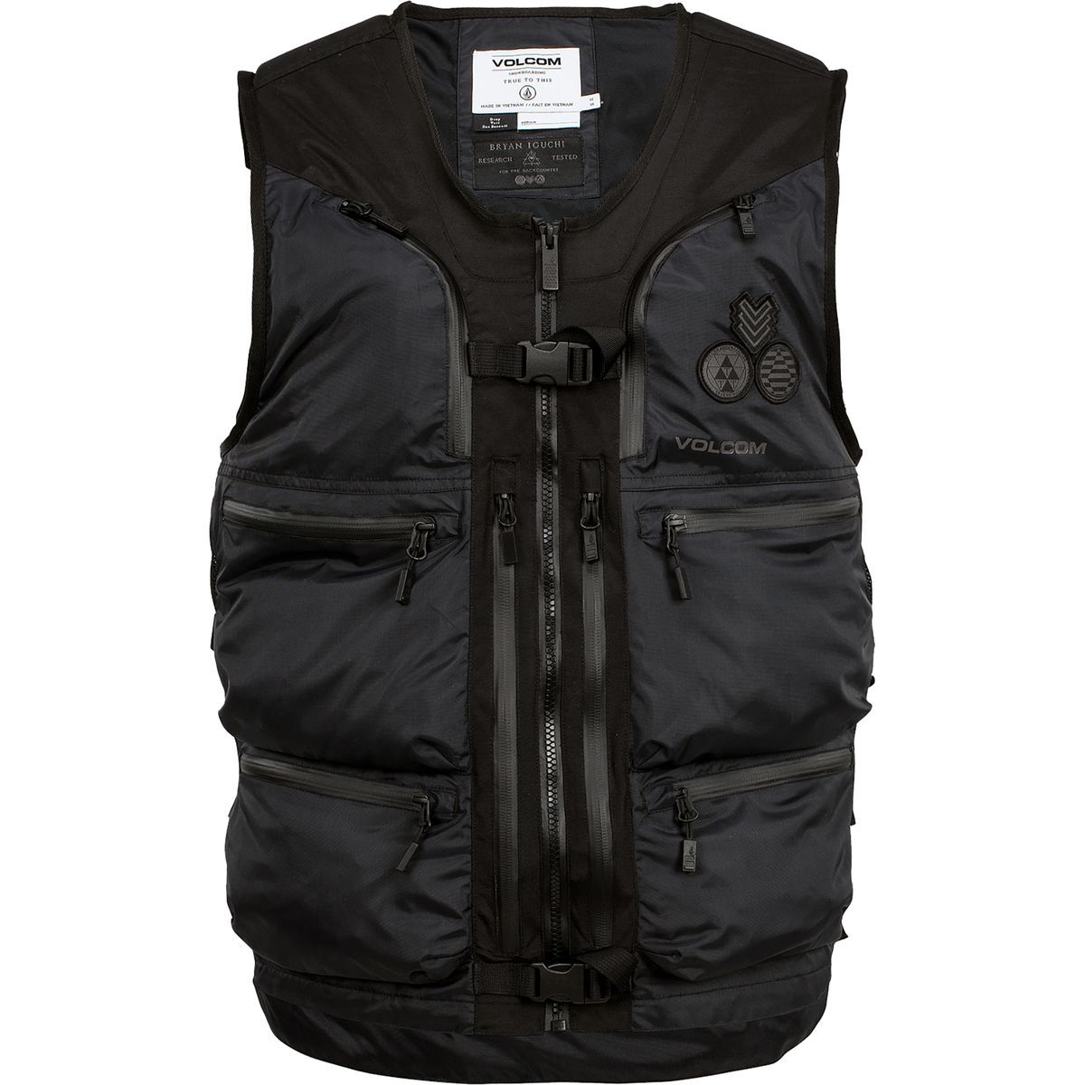 VOLCOM IGUCHI SLACK VEST・XL Iguchi Slack Vest - New Black | Volcom Europe
