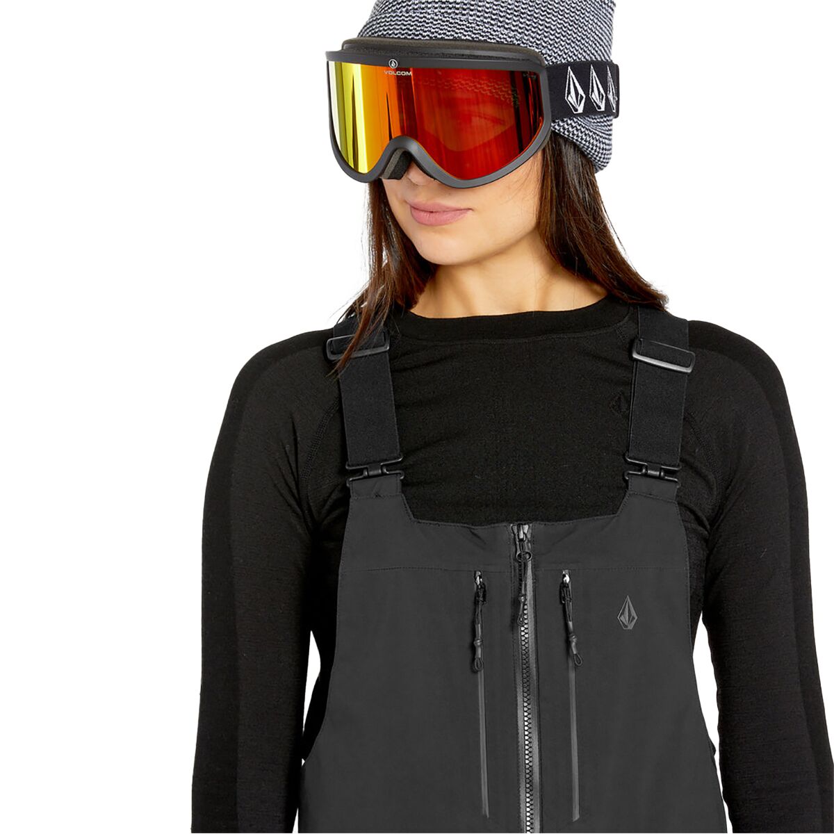 未使用Volcom Vs 3L Stretch Gore Bib Overall Volcom VS 3L Stretch GORE-TEX Bib Overalls - Women's | evo