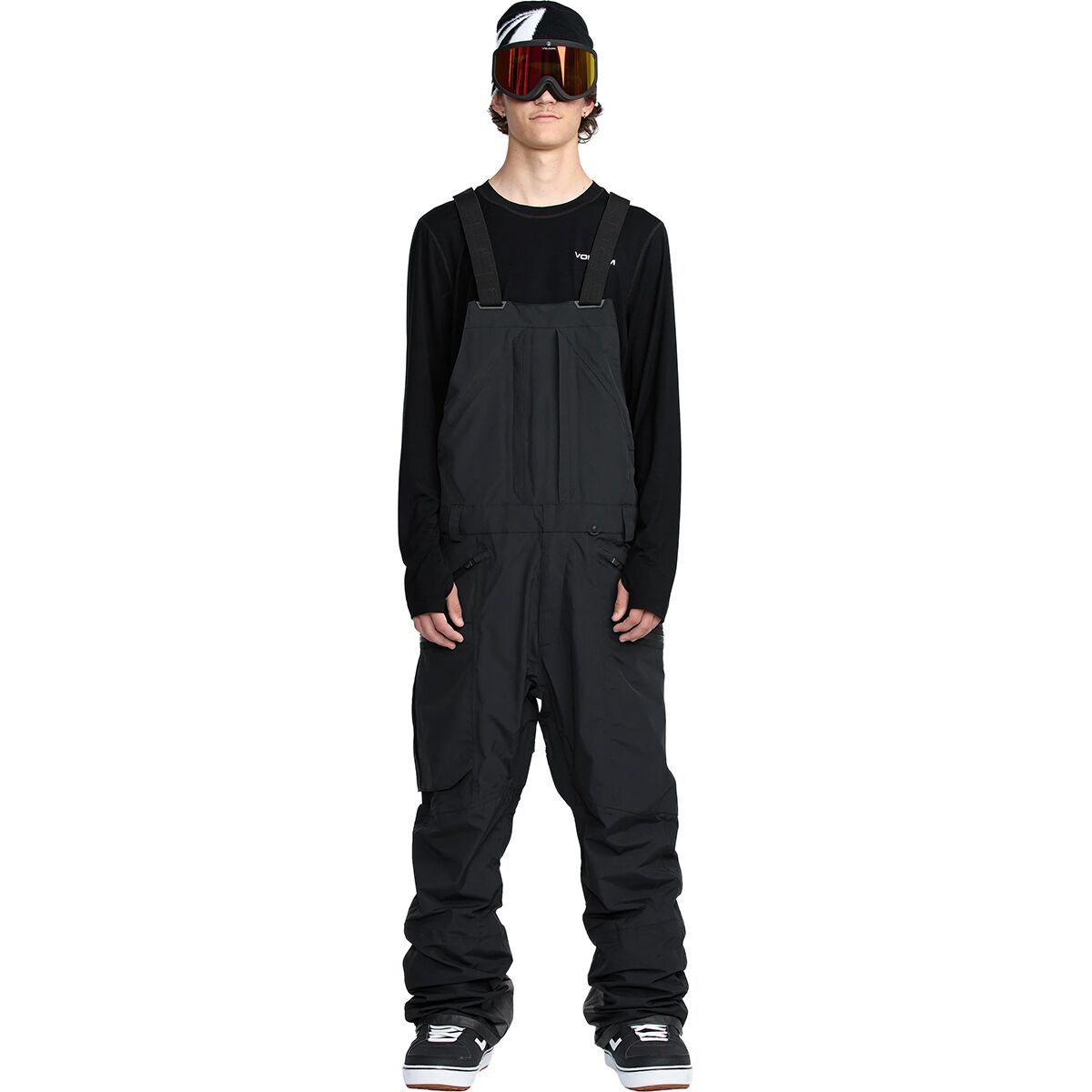 VOLCOM ボルコム RAIN GORE-TEX BIB overall L Men's Rain Gore-Tex Bib - Volcom