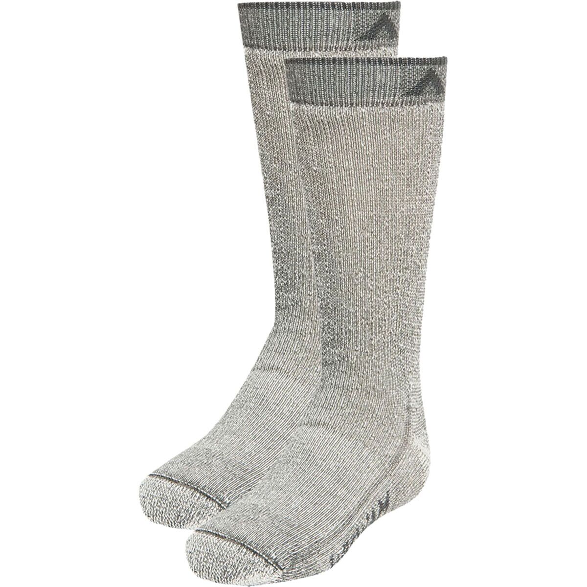 Wigwam Merino Comfort Hiker Sock - 2-Pack - Kids' in Charcoal II - Size: Large