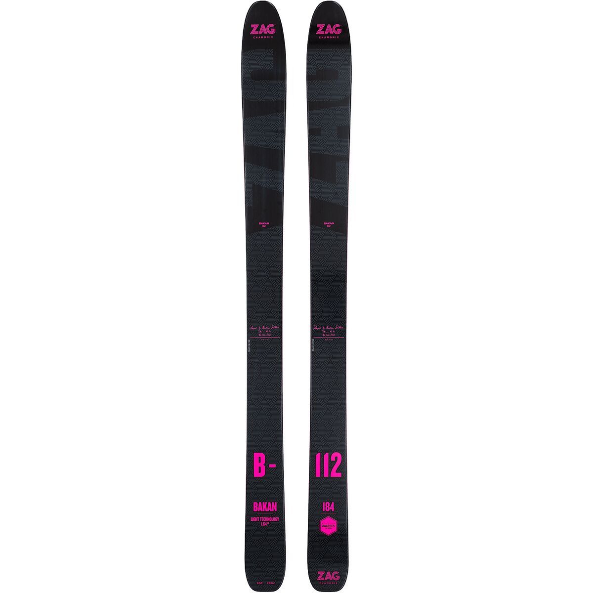 ZAG バカン184cm G3 ion12 Zag Skis Bakan Ski - 2023 - Ski