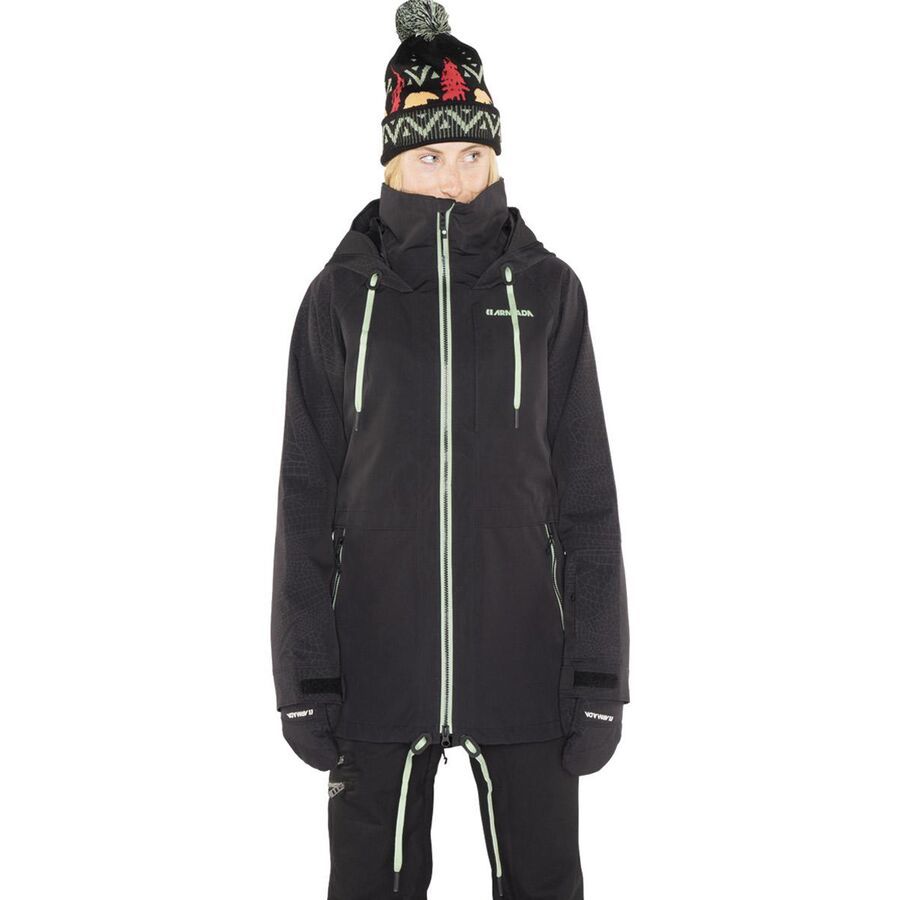 (取寄) アルマダ レディース ジプサム スキー ジャケット - ウィメンズ Armada women Gypsum Ski Jacket - Women's Black Armada Gypsum Ski Jacket - Women's - Women
