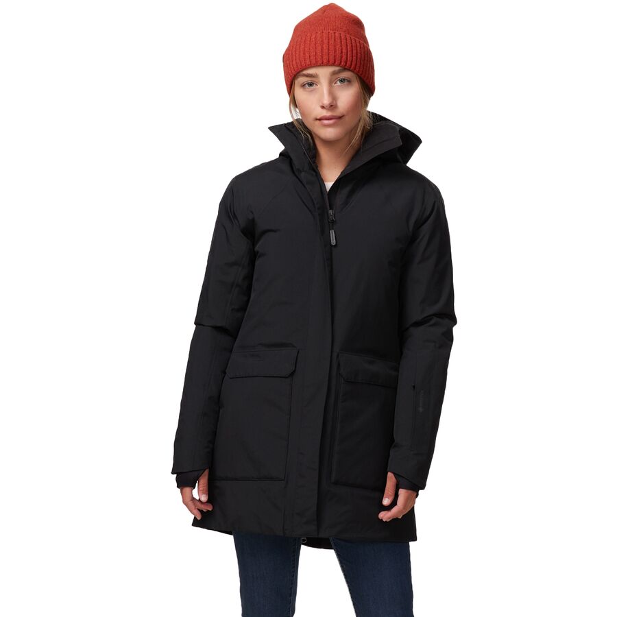 Backcountry Women's GORE-TEX Down Parka in Black - Size: Xxs
