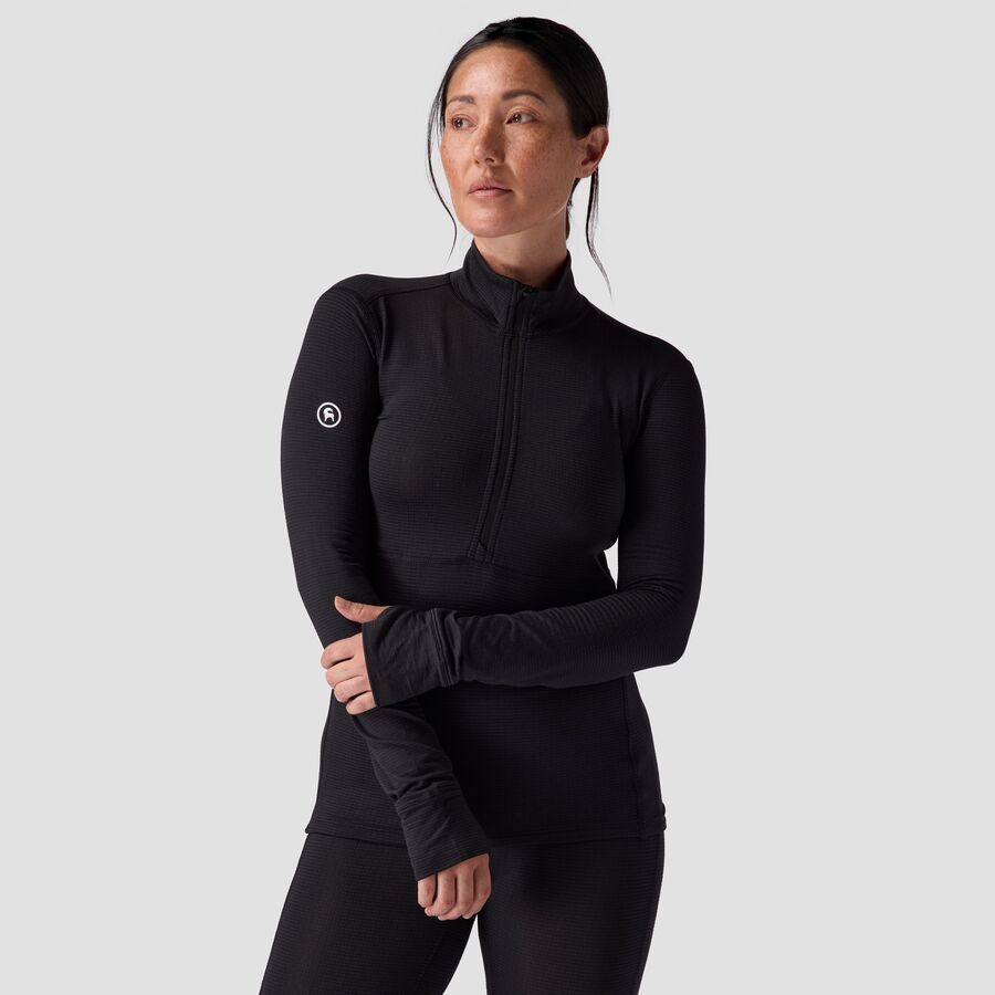 Backcountry Pines Microgrid Ultra-Lt Baselayer 1/4-Zip Top