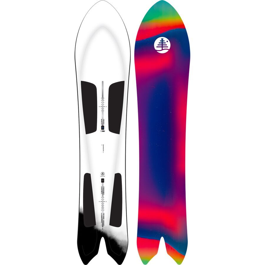 Burton Family Tree 3D Channel Surfer Flat Top Snowboard - 2025