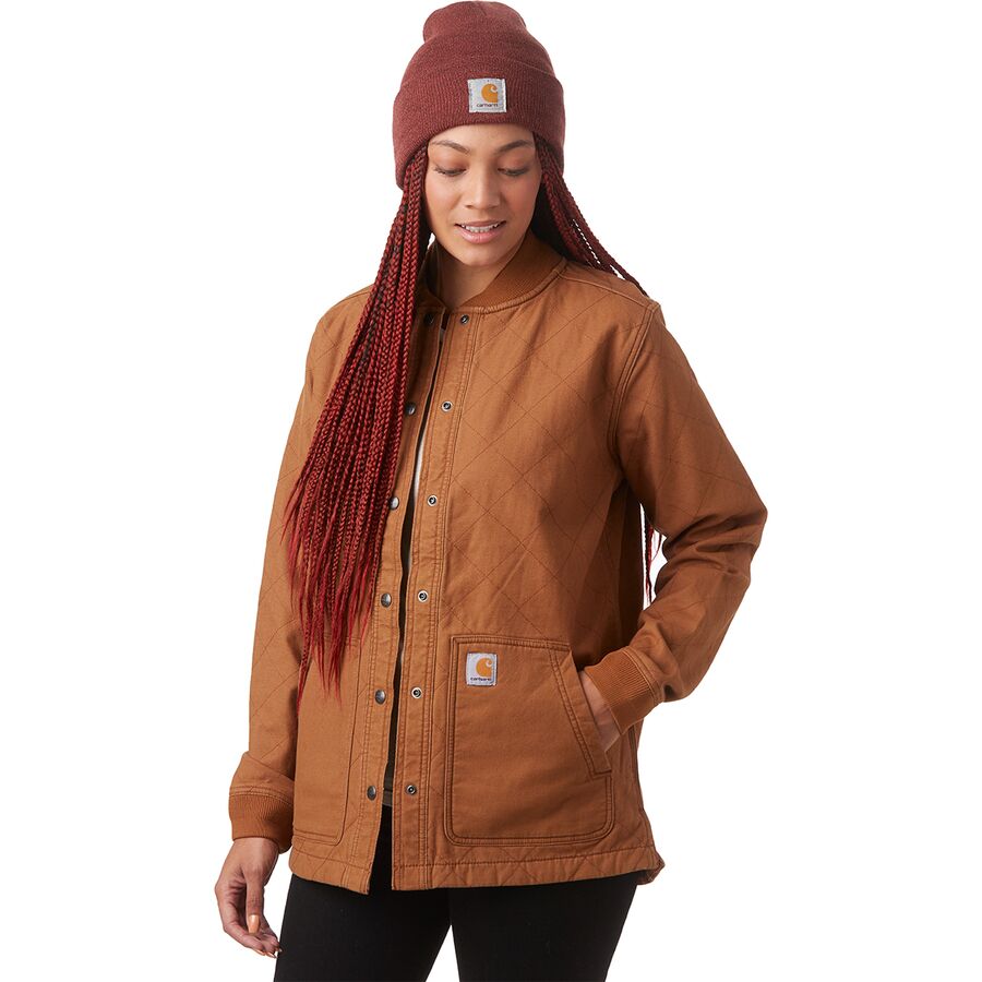 Carhartt Womens Sandstone Berkley Snap Front Jacket 