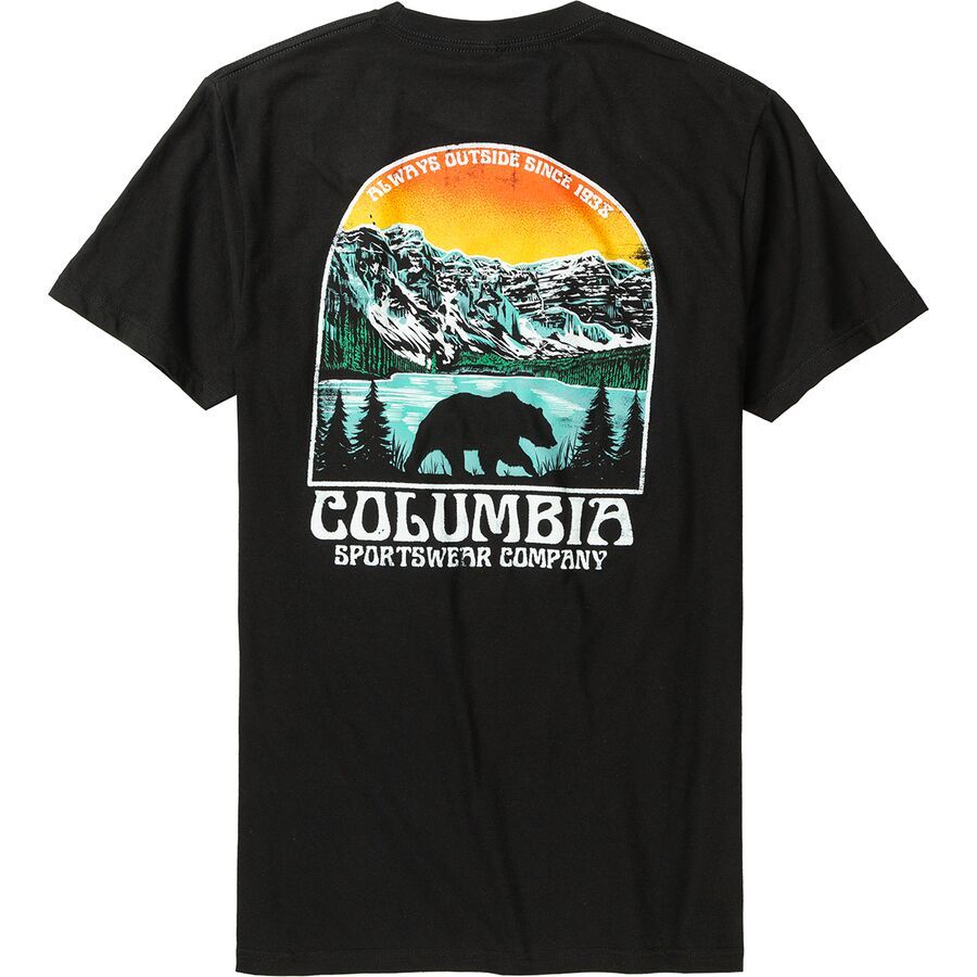 Columbia Kwick Hike Back Graphic - Camiseta De Manga Corta Para - View #3