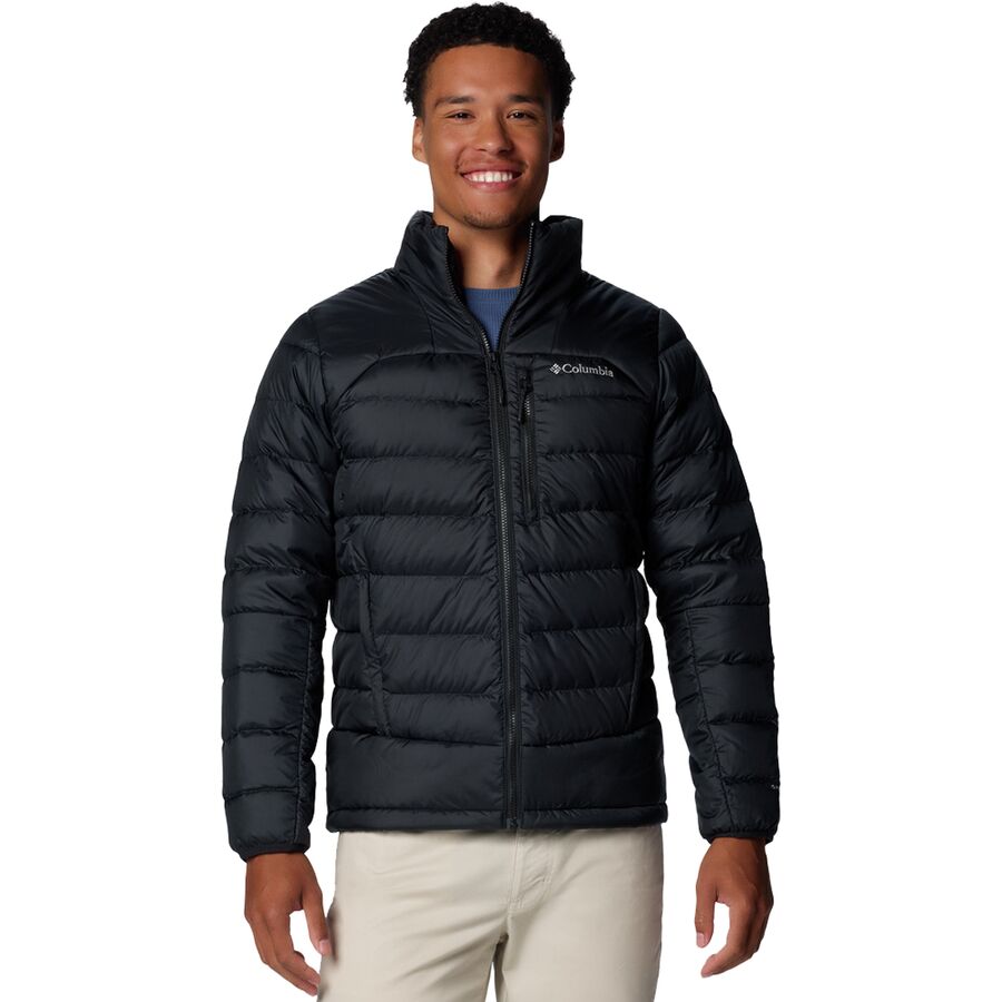 ジャケット・アウター Columbia quilting reversible down jacket BLA.jpg