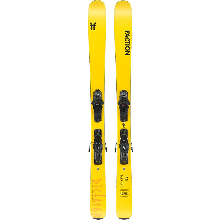Faction Skis Dictator Ski + Binding - 2022 - - Ski