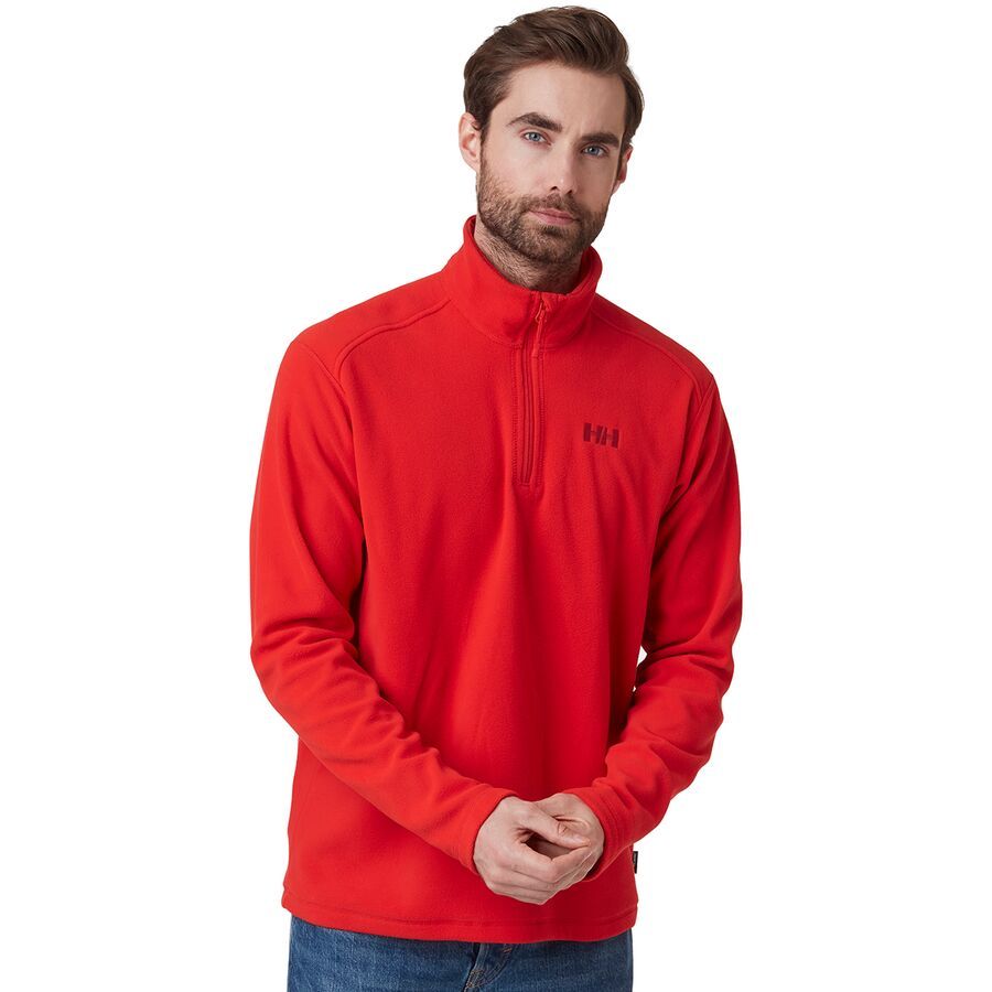 Trui Helly Hansen Men Daybreaker 1/2 Zip Fleece Dark Creek