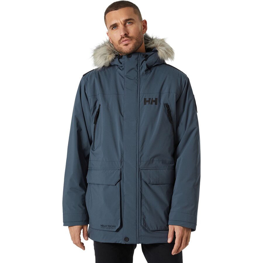 Helly Hansen Men's Waterville Long Insulated Parka - Waterproof, Breathable, Primaloft® Insulation - View #12