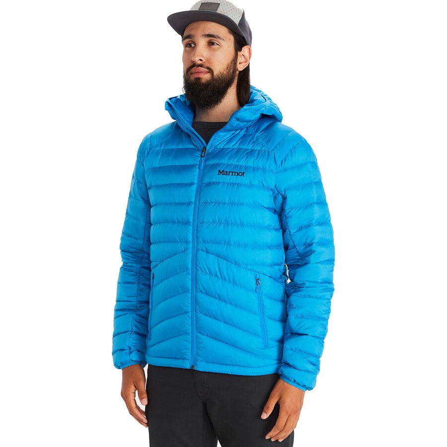 Marmot Highlander Down Hoody - Clear Blue XL