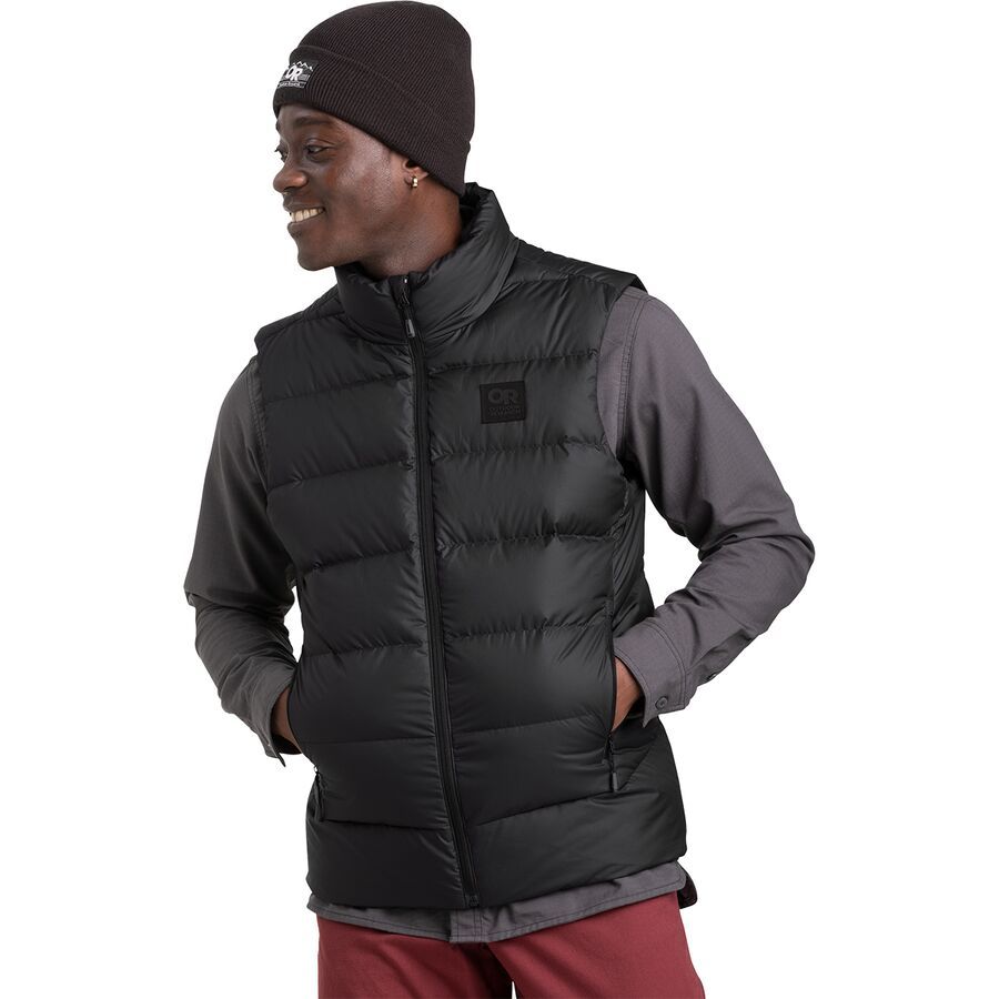 【正規品】WINDSTOPPER FIELD DOWN VEST Daiwa Gore-tex windstopper field down vest | BLACK | SEVENSTORE