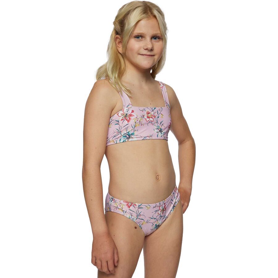 Swimcity☆Irish flower set-up Flowers Addict - Bralette Bikini Set for Girls 8-16 | Roxy