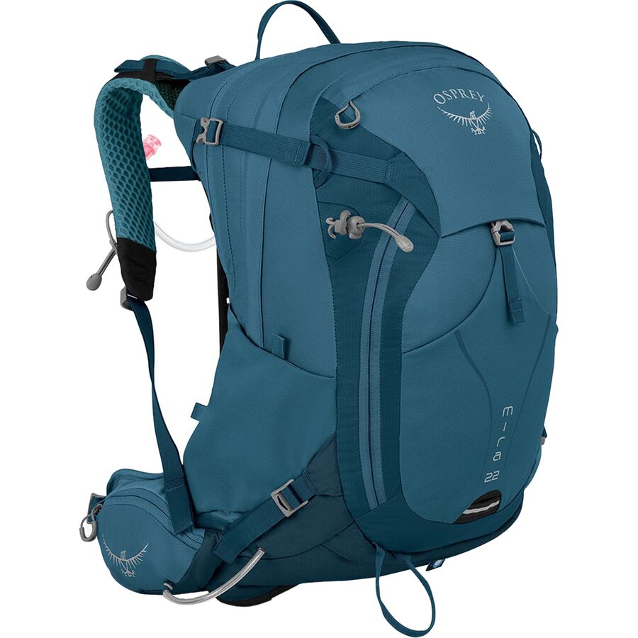 mira ag 26 hydration pack women's osprey 22 Backpack zip front pocket for organization and a shove Backpack Mira Ag 26 Osprey