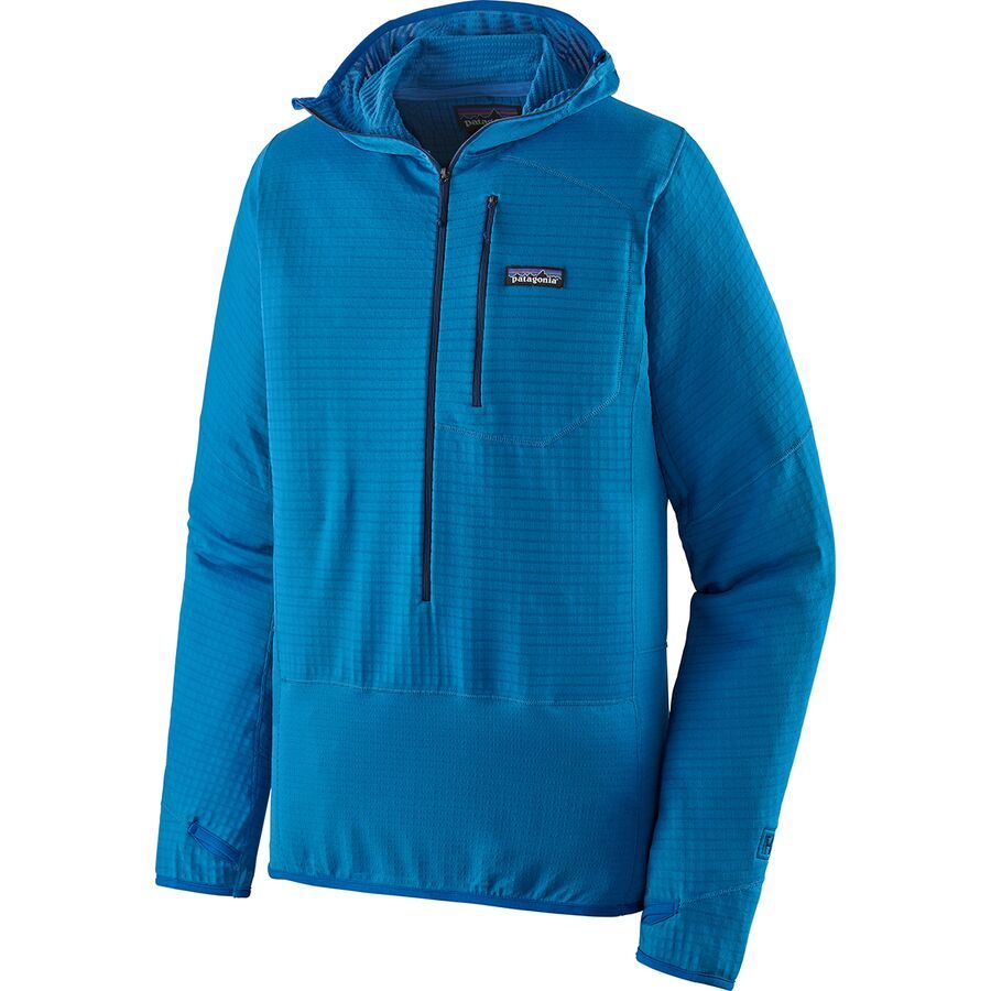 【値下げ】Patagonia R1フリース ハーフジップ XS　ライトブルー 値下げ】Patagonia R1フリース ハーフジップ XS ライトブルー