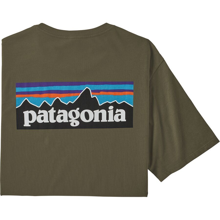 【patagonia】P-6ロゴ オーガニック Tシャツ☆ユニセックス patagonia】P-6ロゴ オーガニック Tシャツ☆ユニセックス