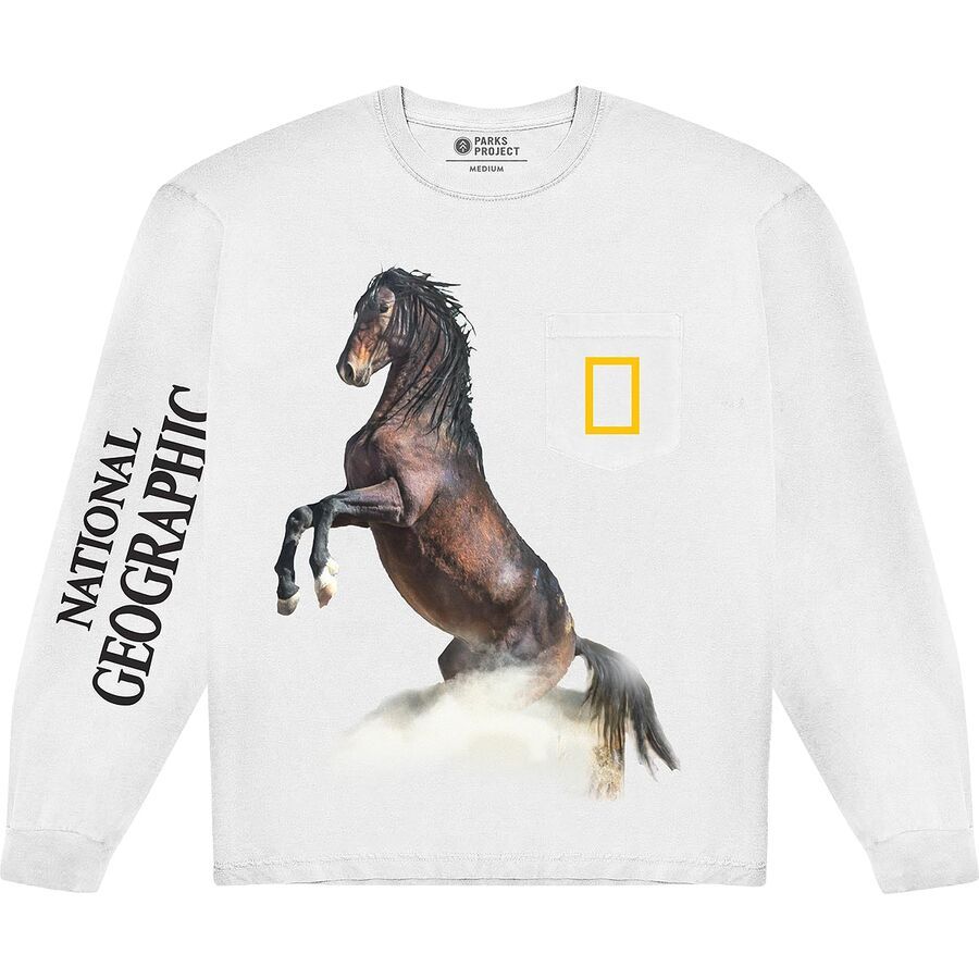 【NATIONAL GEOGRAPHIC】EXPLORE CONCEPT GRAPHIC T-SHIRT Unisex EXPLORE Graphic Short Sleeve Tee - CARBON BLACK