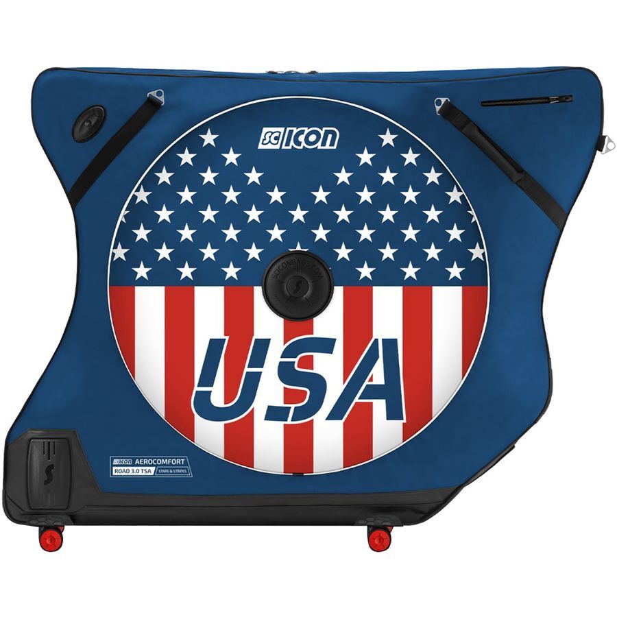 【美品】SCICON Aero Comfort 3.0 TSA Road Scicon Aerocomfort Road 3.0 TSA Pokrowiec Rowerowy, Czarny