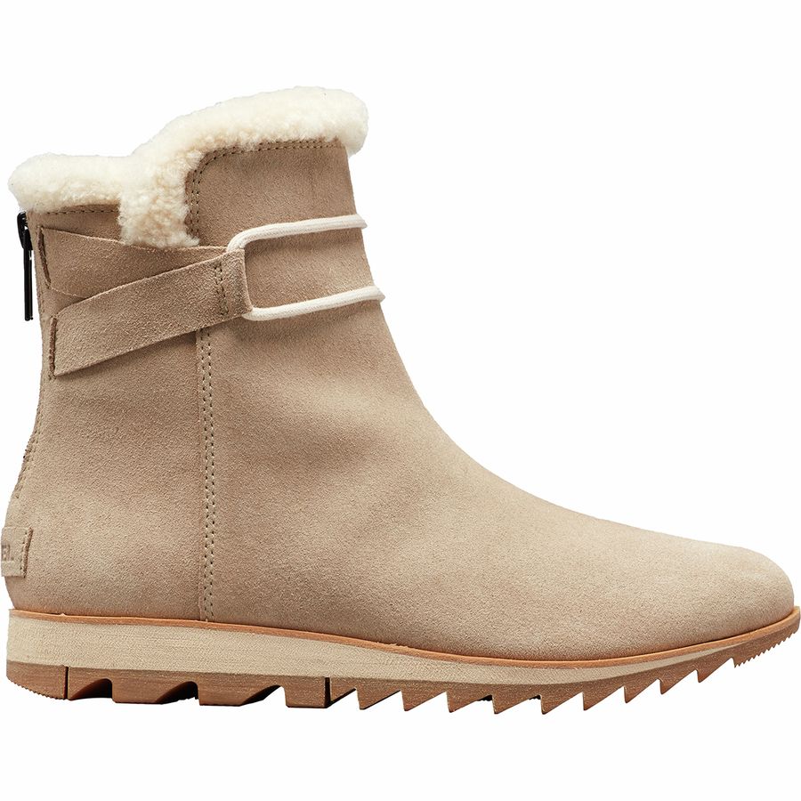 harlow genuine shearling bootie sorel