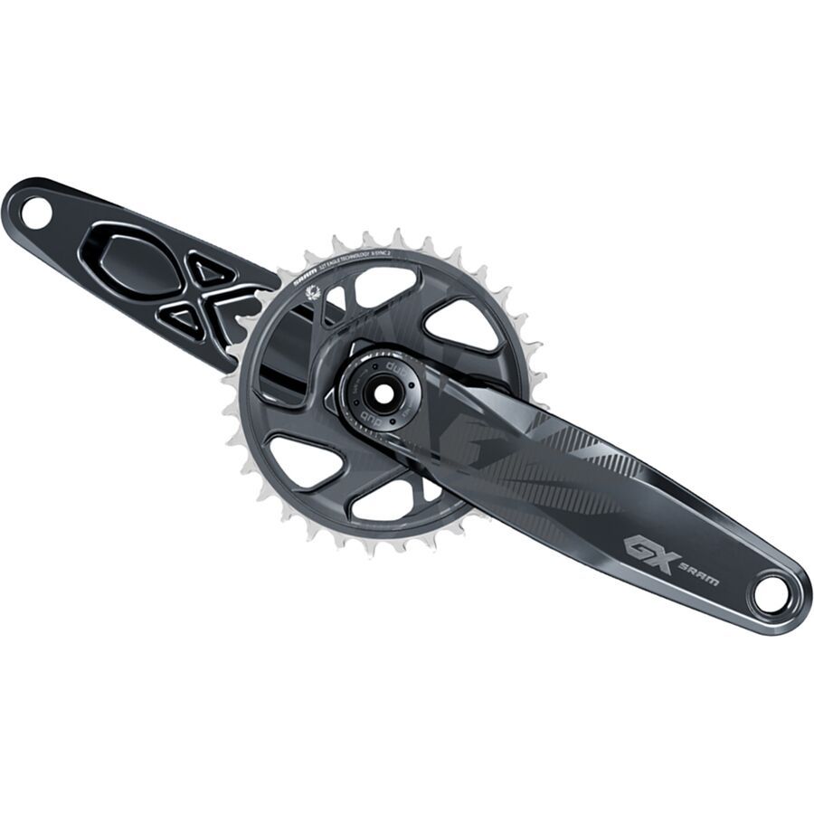 SRAM GX Eagle DUB Crankset - SuperBoost 157 - Bike