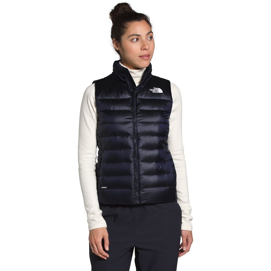 north face vest woman