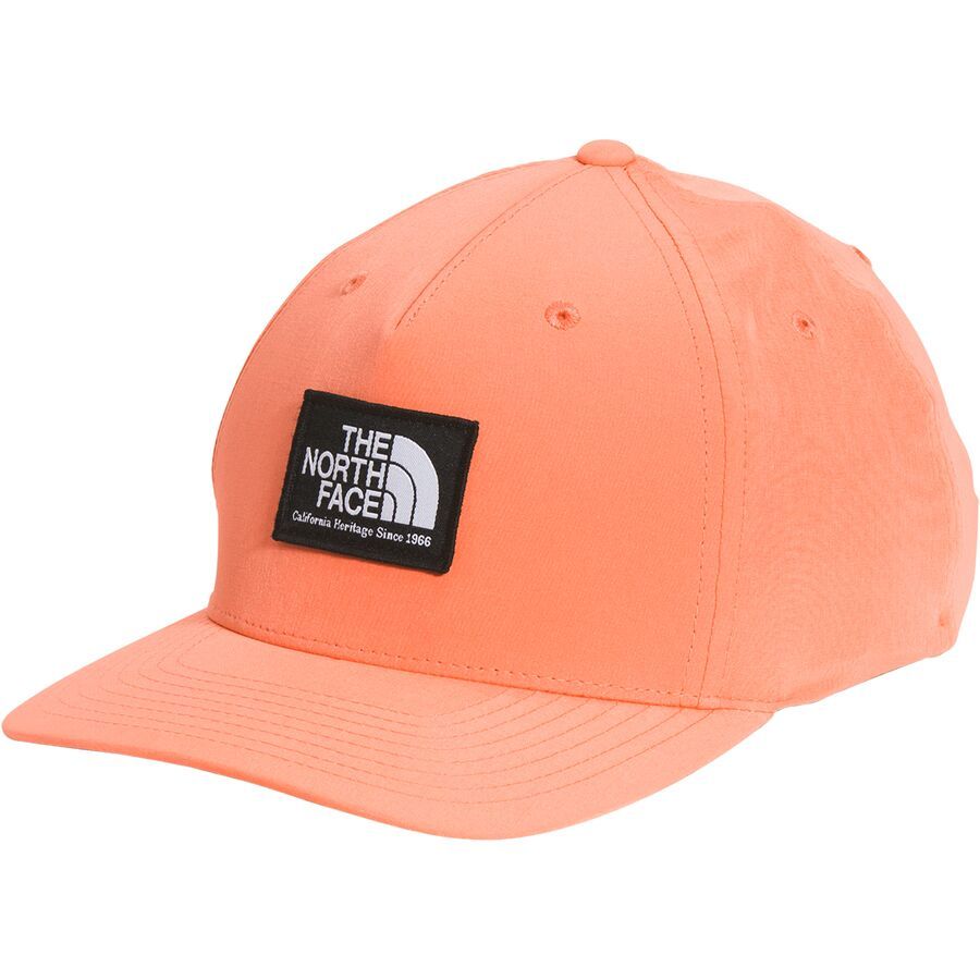 【THE NOTRH FACE】 LOGO BALL CAP WASHED‐ ORANGE The North Face The North Face Half Dome logo baseball cap in