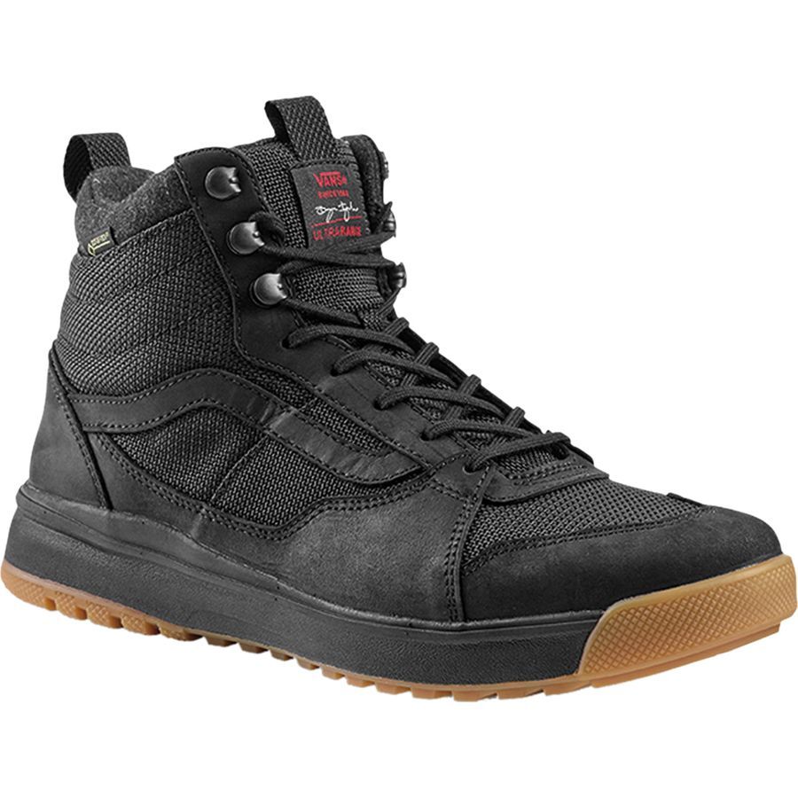 vans hiking boots black