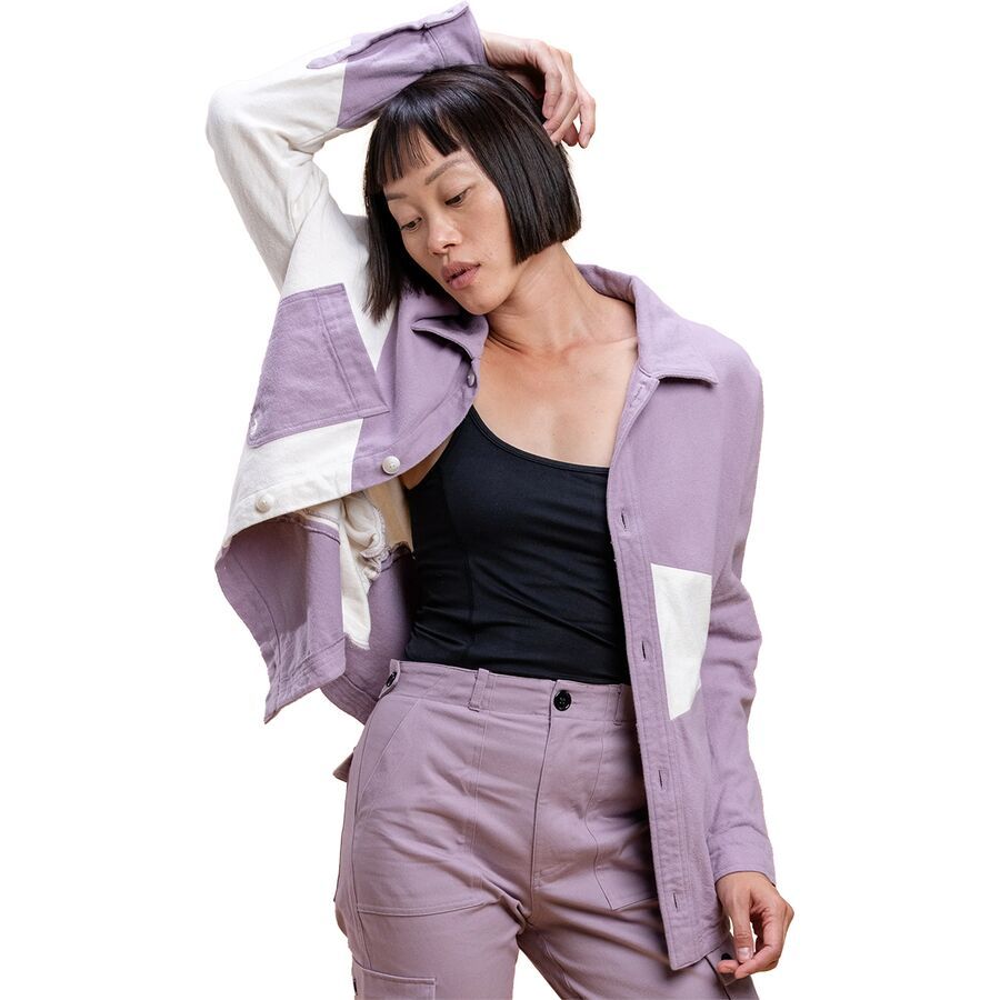 (取寄) ワンダリー レディース アリーヴァ ボタン アップ シャツ - ウィメンズ Wondery women Arriva Button Up Shirt - Women's Frosty Lilac Wondery Arriva Button Up Shirt - Women's - Women