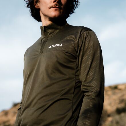 Adidas TERREX Terrex Multi 1/2-Zip Long-Sleeve Shirt - Men's - Men