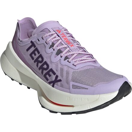 adidas gazelle silver green womens Terrex Agravic Speed Ultra Trail Running Shoes Men's Cloud White/Impact Orange/Dash Grey / 9