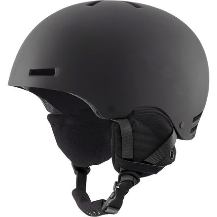 anon raider audio black snowboard helmet Anon Raider Helmet