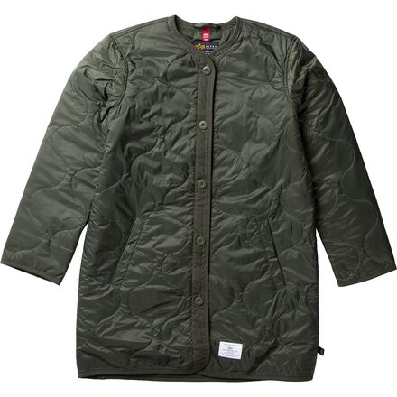 Alpha Industries Long Quilted Liner Jacket - Women's - Women