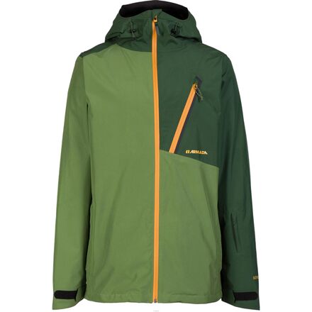 Men's Green Ski Jackets - Gore-Tex & Insulated | Steep & Cheap
