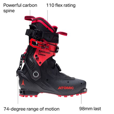 未使用新品 スキーブーツ ATOMIC BACKLAND CARBON Atomic Backland Carbon Alpine Touring Boot - 2022 - Ski