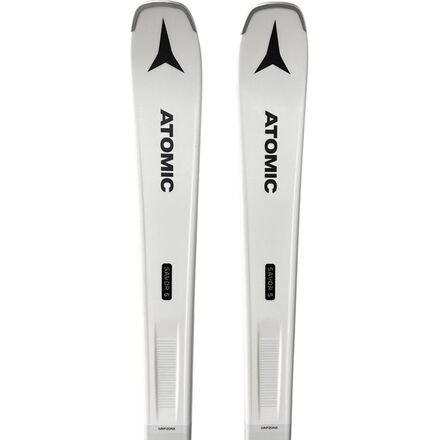ATOMIC/SAVOR 5-WHITE(158cm) スキー板　美品 skis ATOMIC SAVOR 5 WHITE, woodcore, grip walk + Atomic FT