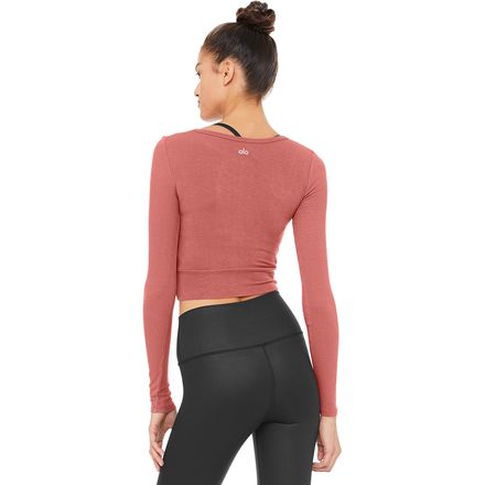 ALO YOGA Cover Long-Sleeve Top - Women's - Women