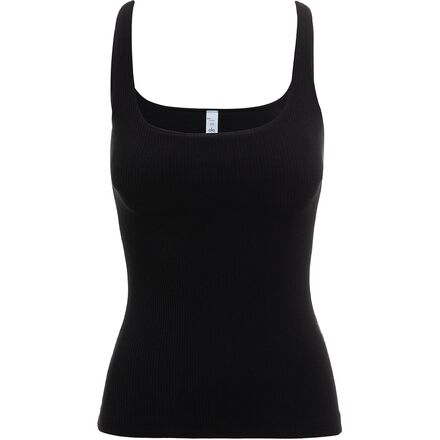 alo yoga リブタンクトップ　黒S ALO YOGA Ribbed Minimalist Tank Top - Women's - Women