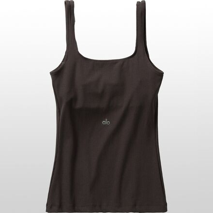 ALO YOGA Ribbed Minimalist Tank Top - Women's - Women