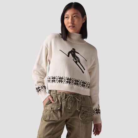 Backcountry Intarsia Ski Jumper Sweater Women's Women