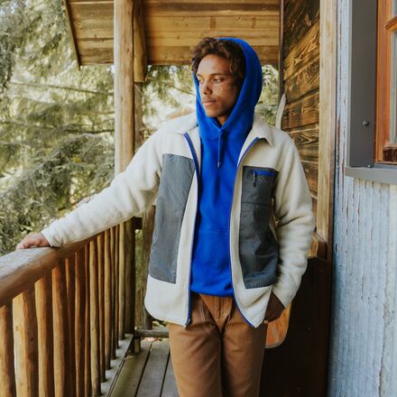 (取寄) バックカントリー ワンダー シャツ ジャケット- メンズ Backcountry Wander Pile-Fleece Shirt Jacket- Men's Fog FOG_D7.jpg