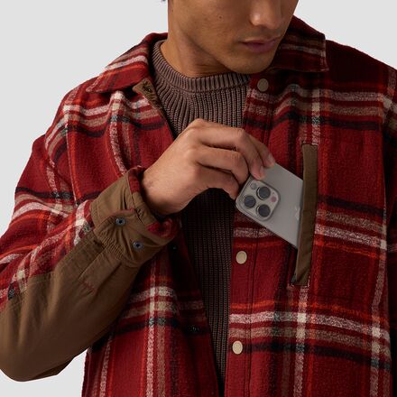Backcountry Venture Stretch Flannel Shacket - Men's - Men