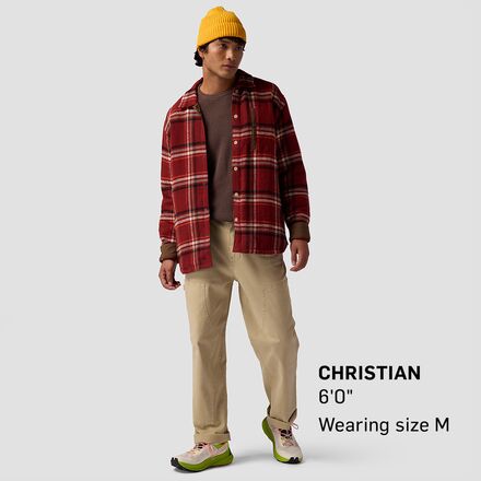 Backcountry Venture Stretch Flannel Shacket - Men's - Men