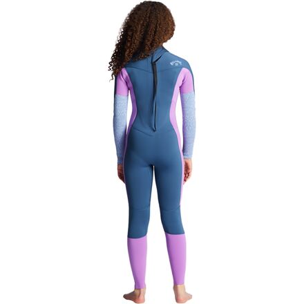 Billabong 3/2 Teen Synergy Back-Zip GBS Full Wetsuit - Girls' - Surf