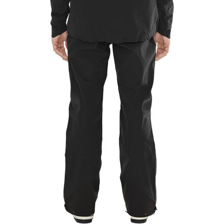 スノーボード PANTS BLACK LEATHER F25_AM_PANT_BLACK_BACK_1037551