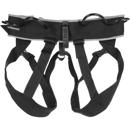 Black Diamond Climbing Harness and Evolv Chalk Bag - sporting goods - by  owner - sale - craigslist