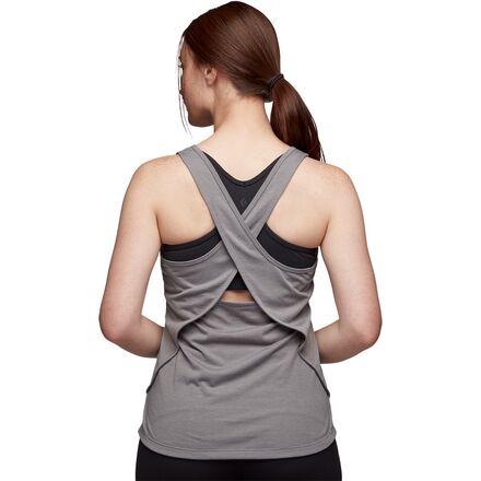(取寄) ブラックダイヤモンド レディース スプリッター タンク トップ - ウィメンズ  women Splitter Tank Top - Women's Pewter Stripe Black Diamond Splitter Tank Top - Women's - Women